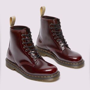 Dr. Martens Cherry Red 1460 lace up boots